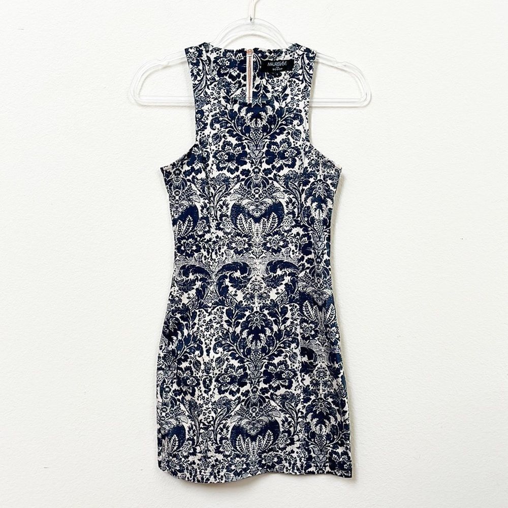 Maurie and Eve For Scoop Damask Floral Sheath Dress